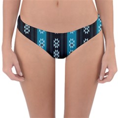 Folklore Pattern Reversible Hipster Bikini Bottoms