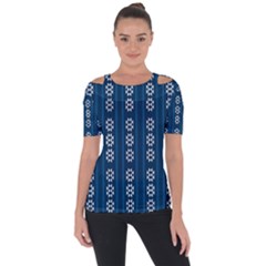 Folklore Pattern Short Sleeve Top