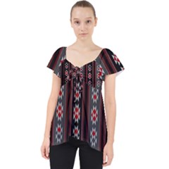 Folklore Pattern Dolly Top