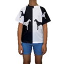 Dalmatian dog Kids  Short Sleeve Swimwear View1