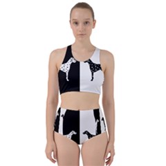 Dalmatian Dog Racer Back Bikini Set by Valentinaart