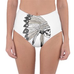 Indian Chef  Reversible High-waist Bikini Bottoms