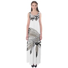 Indian Chef  Empire Waist Maxi Dress