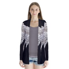 Indian Chef  Drape Collar Cardigan