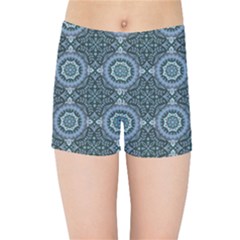 Oriental Pattern Kids Sports Shorts