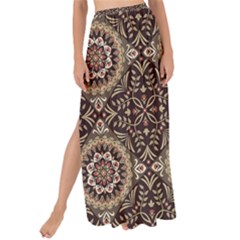 Oriental Pattern Maxi Chiffon Tie-up Sarong