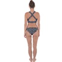 Oriental pattern Cross Back Hipster Bikini Set View2