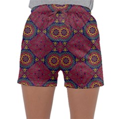 Oriental Pattern Sleepwear Shorts by ValentinaDesign