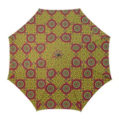 Oriental Pattern Golf Umbrellas by ValentinaDesign