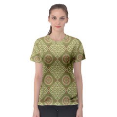 Oriental Pattern Women s Sport Mesh Tee