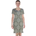 Oriental pattern Short Sleeve Nightdress View1