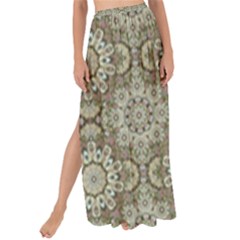 Oriental Pattern Maxi Chiffon Tie-up Sarong