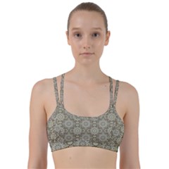 Oriental Pattern Line Them Up Sports Bra