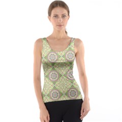 Oriental Pattern Tank Top by ValentinaDesign