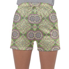 Oriental Pattern Sleepwear Shorts