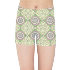 Oriental Pattern Kids Sports Shorts