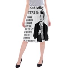 Rick Astley Midi Beach Skirt by Powwow