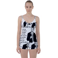 Rick Astley Tie Front Two Piece Tankini