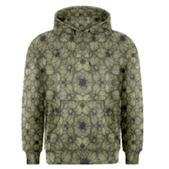 Stylized Modern Floral Design Men s Pullover Hoodie by dflcprints