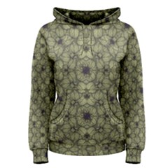 Stylized Modern Floral Design Women s Pullover Hoodie by dflcprints