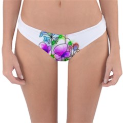 Flovers 23 Reversible Hipster Bikini Bottoms