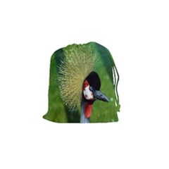 Bird Hairstyle Animals Sexy Beauty Drawstring Pouches (small)  by Mariart