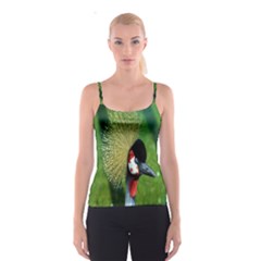 Bird Hairstyle Animals Sexy Beauty Spaghetti Strap Top by Mariart