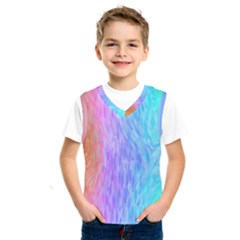 Aurora Rainbow Orange Pink Purple Blue Green Colorfull Kids  Sportswear by Mariart