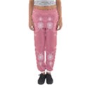 Flower Floral Leaf Pink Star Sunflower Women s Jogger Sweatpants View1