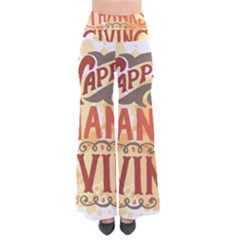 Happy Thanksgiving Sign Pants by Mariart