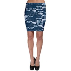 Jellyfish Fish Cartoon Sea Seaworld Bodycon Skirt by Mariart