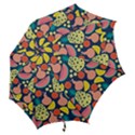 Fruit Pineapple Watermelon Orange Tomato Fruits Hook Handle Umbrellas (Large) View2