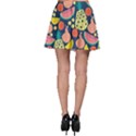 Fruit Pineapple Watermelon Orange Tomato Fruits Skater Skirt View2