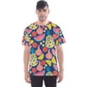 Fruit Pineapple Watermelon Orange Tomato Fruits Men s Sports Mesh Tee View1