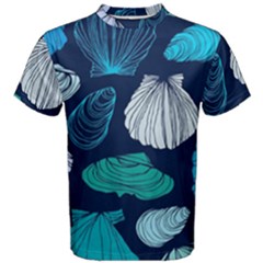 Mega Menu Seashells Men s Cotton Tee