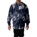 Japan Food Sashimi Hooded Wind Breaker (Kids) View1