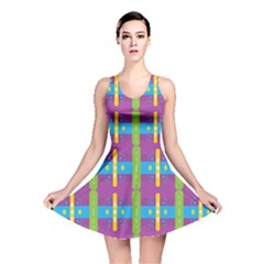 Stripes And Dots                           Reversible Skater Dress by LalyLauraFLM