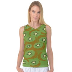 Relativity Pattern Moon Star Polka Dots Green Space Women s Basketball Tank Top by Mariart