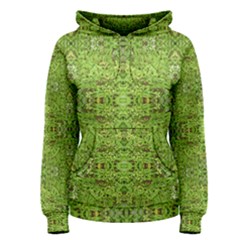 Digital Nature Collage Pattern Women s Pullover Hoodie by dflcprints