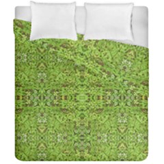 Digital Nature Collage Pattern Duvet Cover Double Side (california King Size) by dflcprints