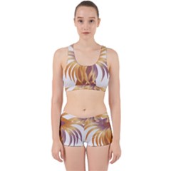 Sea Anemone Work It Out Sports Bra Set by Mariart