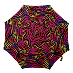 Rainbow Zebra Hook Handle Umbrellas (small)