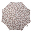 Pattern Flower Floral Star Circle Love Valentine Heart Pink Red Folk Hook Handle Umbrellas (Large) View1