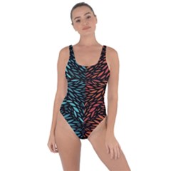 Square Pheonix Blue Orange Red Bring Sexy Back Swimsuit by Mariart