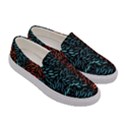 Square Pheonix Blue Orange Red Women s Canvas Slip Ons View3