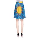 Sun Moon Star Space Vector Clipart A-Line Skirt View2