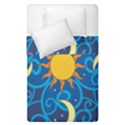 Sun Moon Star Space Vector Clipart Duvet Cover Double Side (Single Size) View2