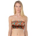 Surface Patterns Bright Flower Floral Sunflower Bandeau Top View1