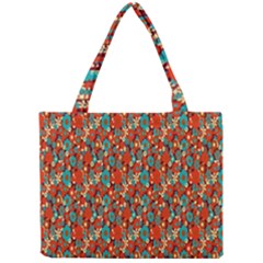 Surface Patterns Bright Flower Floral Sunflower Mini Tote Bag by Mariart