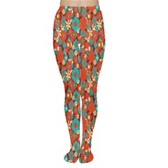 Surface Patterns Bright Flower Floral Sunflower Women s Tights